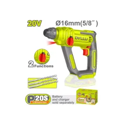 Հորատիչ մարտկոցային 20Վ 1.5Ջ DYLLU DTLM1516