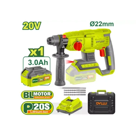 Մարտկոցային հորատիչ DYLLU DTLM1522 20Վ 22մմ