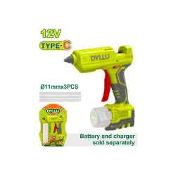 Մարտկոցային սիլիկոնի ատրճանակ DYLLU DTLU1412 12Վ