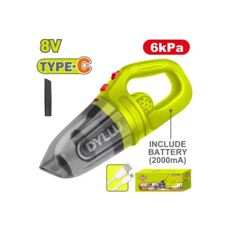 Փոշեկուլ մարտկոցային 8Վ 6 կՊա DYLLU DTLV0801