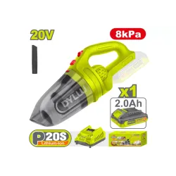 Փոշեկուլ մարտկոցային 20Վ 8 կՊա DYLLU DTLV20201