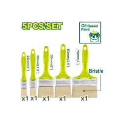 Ներկի վրձինների (5 հատ) հավաքածու DYLLU DTPB1952 25-75մմ