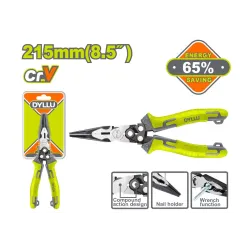 Համակցված երկարաշուրթ աքցան 215մմ DYLLU DTPL2768