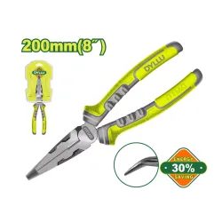 Գերամուր կեռ երկարաշուրթ աքցան DYLLU DTPL4718 200մմ