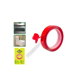 Ժապավեն կպչուն 2x19մմ կարմիր DYLLU DTPN9K19