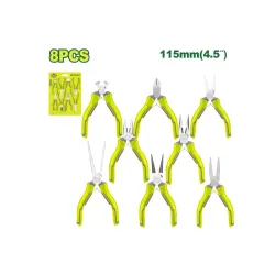 Փոքր աքցանների (8 հատ) հավաքածու DYLLU DTPS1618 115մմ