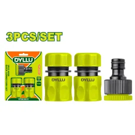 Խողովակի միակցիչների (3 հատ) հավաքածու DYLLU DTQC2E33 1-2''-3-4''