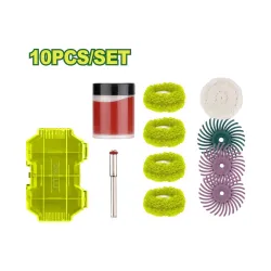10 հատ հղկման և փայլեցման աքսեսուարներ DYLLU DTRR5010 1-8''