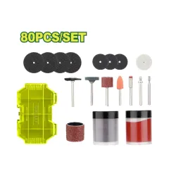 80 հատ հղկման և փայլեցման աքսեսուարներ DYLLU DTRR7080 1-8''