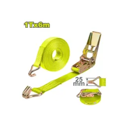 Ձգիչ գոտի ճռիկով 1 տոննա 6մx25մմ DYLLU DTRT13106