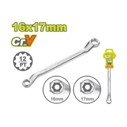 Offset ring spanner Offset ring spanner