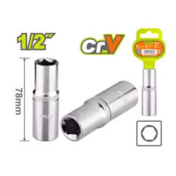 1/2" Deep hexagonal socket DYLLU DTSC7208