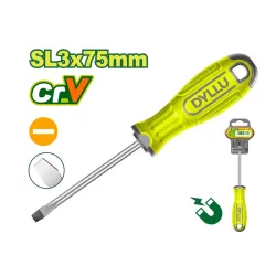 Տափակ պտուտակահան DYLLU DTSD1233 SL3x75մմ