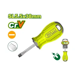 Տափակ պտուտակահան DYLLU DTSD1251 SL5․5x38մմ