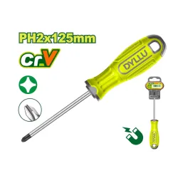 Խաչաձև պտուտակահան DYLLU DTSD2225 PH2x125մմ