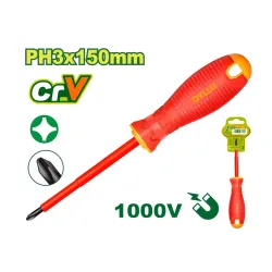 Դիէլեկտրիկ խաչաձև պտուտակահան DYLLU DTSD7236 PH3x150մմ