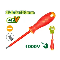 Դիէլեկտրիկ տափակ պտուտակահան DYLLU DTSD7266 SL6.5x150մմ