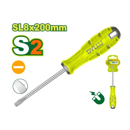 Տափակ պտուտակահան DYLLU DTSDA288 SL8x200մմ