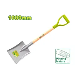 Գոգաթիավոր բահ ալյումինե ձուլվածքից 1000 մմ DYLLU DTSE6326