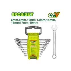 Համակցված բանալիների (8 հատ) հավաքածու DYLLU DTSP1208 6-19մմ