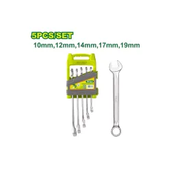 Համակցված բանալիների (5 հատ) հավաքածու DYLLU DTSP1215 10-19մմ