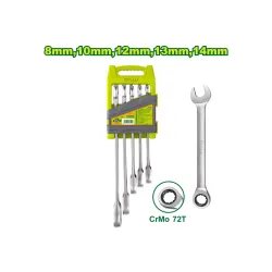 Համակցված բանալիների (5 հատ) հավաքածու DYLLU DTSP4205 8-14մմ