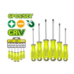 Պտուտակահանների (6 հատ) հավաքածու DYLLU DTSS1206 38մմ