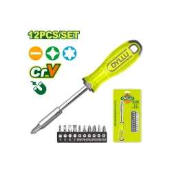 Պտուտակահան՝ 12 հատ գլխիկով DYLLU DTSS1612 25մմ