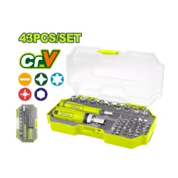 Պտուտակահանի բիթերի (43 հատ) հավաքածու DYLLU DTSS8B43 25մմ