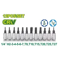 1-4'' բիթերով գլխիկների (12 հատ) հավաքածու DYLLU DTST2414 H2-7-T8-27