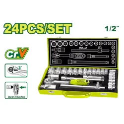 1-2'' գլխիկների հավաքածու (24 կտոր) DYLLU DTST2L24 10-32մմ