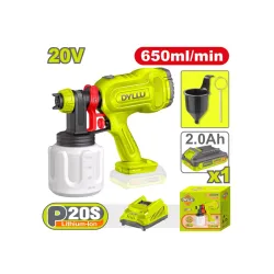 Ներկացիր մարտկոցային 20Վ 650 мл/мин DYLLU DTSU30662