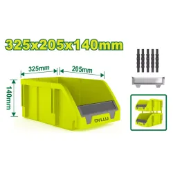 Պլաստիկ արկղ իրերի համար DYLLU DTTB0303 325x205x140մմ