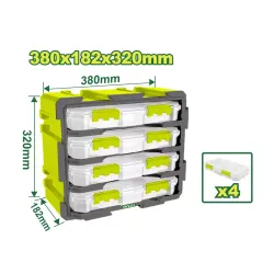 Պահեստավորման մոդուլային աշտարակ DYLLU DTTB8344 380x182x320մմ