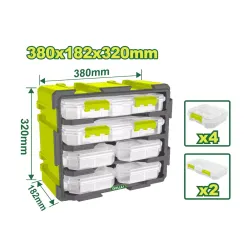 Պահեստավորման մոդուլային աշտարակ DYLLU DTTB8346 380x170x320մմ