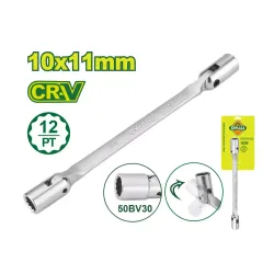 Ճկուն բանալի՝ պտտվող գլխիկով DYLLU DTTH2E02 10-11մմ