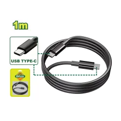 USB մալուխ type-C - type-C DYLLU DTUB1502 1մ