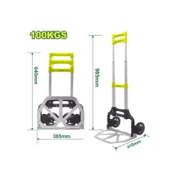 Ձեռքի ծալովի սայլակ DYLLU DTWB8A10 100կգ