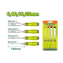 Փայտի դուրերի (4 հատ) հավաքածու DYLLU DTWC2204 6-25մմ