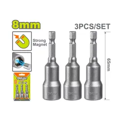 Մագնիսական գայկաների հավաքածու (3 միավոր) 8 մմ DYLLU DTWR2K08