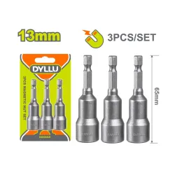 Մագնիսական գայկաների հավաքածու (3 միավոր) 13 մմ DYLLU DTWR2K13