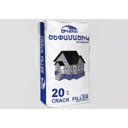 Ծեփամածիկ ճակատային ԾԻԱԾԱՆ մոխրագույն  20 կգ