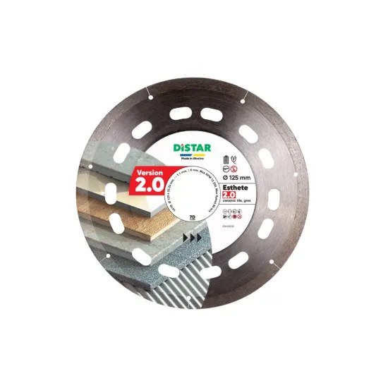 Ալմաստե կտրող սկավառակ 1A1R Esthete 2.0․ 125x22․23x1.1x6 Ալմաստե կտրող սկավառակ 1A1R Esthete 2.0․ 125x22․23x1.1x6