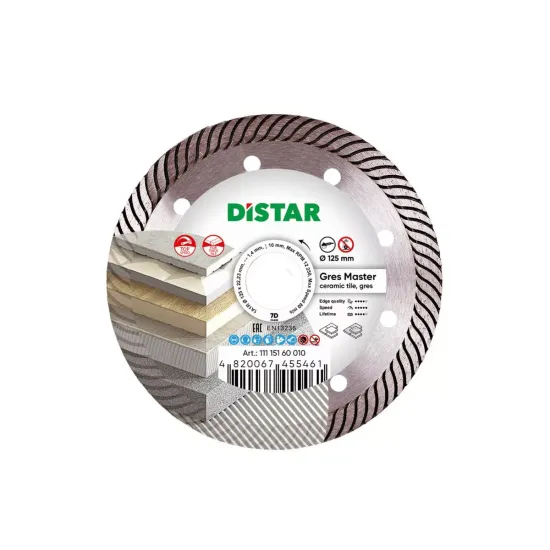 Ալմաստե կտրող սկավառակ 1A1R Gres Master 125x22.22x10x1.4mm Ալմաստե կտրող սկավառակ 1A1R Gres Master 125x22.22x10x1.4mm