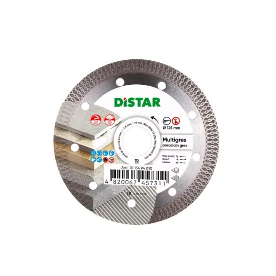 Ալմաստե կտրող սկավառակ 1A1R 125 Multigres 125x22.22x1.4 - 10x1.6mm Ալմաստե կտրող սկավառակ 1A1R 125 Multigres 125x22.22x1.4 - 10x1.6mm