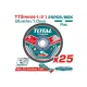Ultra-thin metal cutting disc set