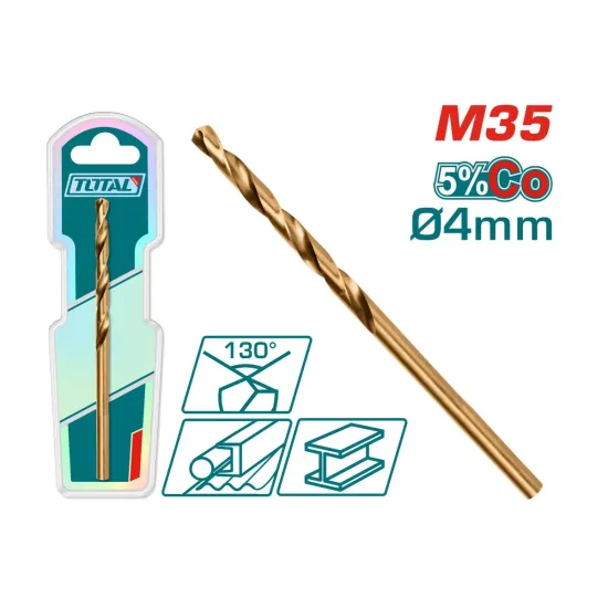 Կոբալտե գայլիկոն HSS CO-M35 4 մմ
