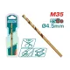 Կոբալտե գայլիկոն HSS CO-M35 4.5 մմ