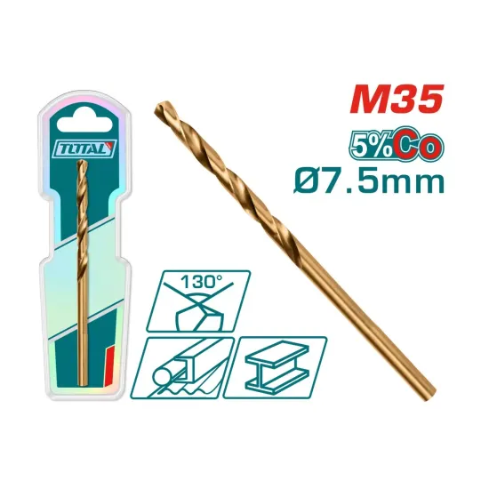 Կոբալտե գայլիկոն HSS CO-M35 7.5 մմ
