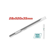 Հատիչ տափակ 28X35X520 մմ - SDS - HEX